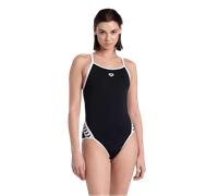 Arena Maillot de bain Icons Super Fly Back Solid Femme Noir 38