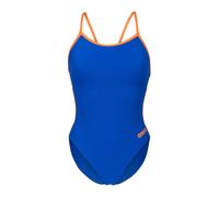 ARENA Maillot de bain 'LACE BACK SOLID' bleu / orange, Taille XL