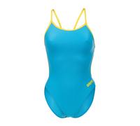 ARENA Maillot de bain 'LACE BACK SOLID' turquoise / jaune clair, Taille XL