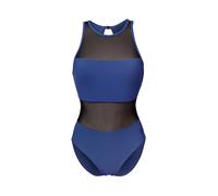 ARENA Maillot de bain 'MESH PANELS VENT BACK' bleu / noir, Taille M