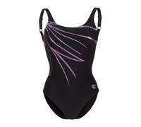 ARENA Maillot de bain modelant 'SHAPEWEAR LILI B-CUP' violet / noir, Taille M