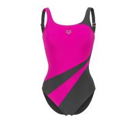 ARENA Maillot de bain modelant 'SHAPEWEAR Lili C-CUP' anthracite / violet néon, Taille XXL
