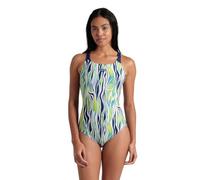 Arena Maillot de Bain Performance Zebra Stripes Swim Pro Back pour Femmes