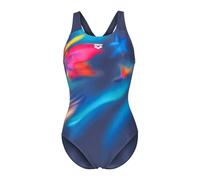 Arena - Women's Print Swimsuit Control Pro Low LB - Maillot de bain - 34 - multi / navy / navy