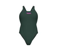 ARENA Maillot de bain 'SWIM TECH SOLID' olive / rose, Taille M