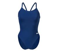 Arena Maillot de bain 1 pièce femme Challenge Solid bleu marine – séchage rapide, UV 50+ – 36