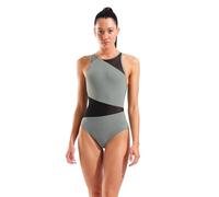 Arena Maillot de Bain Une pièce avec Bonnets Amovibles et Extensible pour Femme