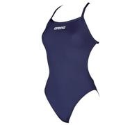 arena Maillot de Bain Une Pièce Solid Light Tech High pour Femmes, Tissu MaxLife, Séchage Rapide, Résistance Maximale au Chlore, Protection UV50