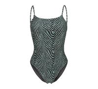 ARENA Maillot de bain 'WATER PRINTS' gris / noir, Taille S