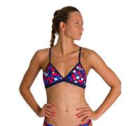 ARENA MaxLife Maillot de Bain 2 pièces pour Femme Rouge USA Tie Back