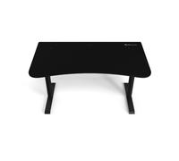 Arozzi Bureau gamer Arena Medium – 140x76 cm, support double écran – Noir intense