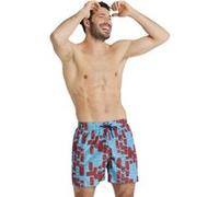 Arena Men's Beach Boxer Allover Red Multi Taille: S | Slips de bain Outlet | Homme | Rouge