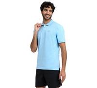 Arena Men's Poloshirt Solid Cotton Piquet Aqua-navy Taille: S | Polos Outlet | Homme | Cyan