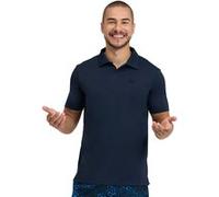 Arena Men's Poloshirt Solid Navy-aqua Taille: M | Polos Outlet | Homme | Bleu