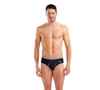 arena Men's Solid Swim Briefs Black-Sage