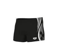 Arena Men's Swim Short Graphic Trunks, Noir/Blanc, 95 Homme