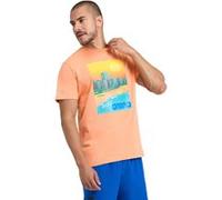 Arena Men's T-shirt Solid Cotton Light Nespola-sunset Taille: XXL | T-shirts avec imprimés Outlet | Homme |