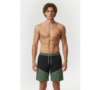 Arena Men's Team Stripe Bermuda Panel Black-sage-soft Green Taille: M | Slips de bain Outlet | Homme | Vert