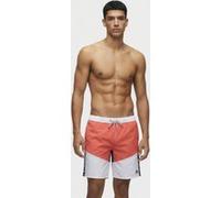 Arena Men's Team Stripe Bermuda Panel White-calypso Coral-bl Taille: L | Slips de bain Outlet | Homme | Blanche