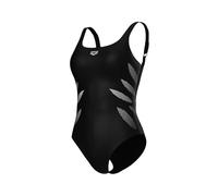 arena Milena Wing Back Maillot de Bain une Pièce Femmes Bonnet B, Maillot de Bain Shapewear, Technologie Power Mesh, Tissu Sensitive Fabrics Résistant au Chlore, Bonnets Fixes et Bretelles Ajustables