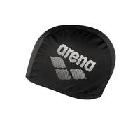 Arena Bonnet de bain Polyester II – Mixte – Noir – Taille unique – Protège les cheveux