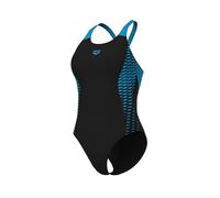arena Openings Maillot de Bain Une pièce, Black/Turquoise, 42 Femme