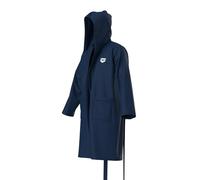 Arena - Compact Microfiber Robe - Peignoir de bain - XL - navy / white
