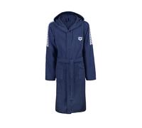 ARENA Peignoires de bain de sport 'TEAM STRIPE' marine / blanc, Taille M