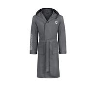 ARENA Peignoires de bain de sport 'ZEAL' gris foncé / blanc, Taille XXL