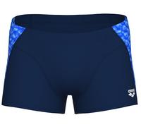 Arena performance monogram short navy/blue multi m - uk34