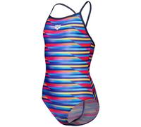 Arena performance racing stripe light drop back girls multi 116cm