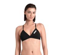 Haut de bikini Arena Team Tie Back Solid noir blanc femme - 34