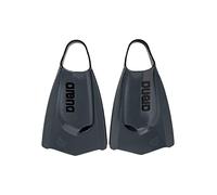 arena Powerfin Pro II Palmes de Piscine d'Entraînement, Palmes de Piscine Adulte, Palmes 100% Silicone, Palmes de Piscine Courtes et Confortables, 40-41, Noir