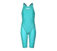 ARENA Maillot de bain de sport 'POWERSKIN ST NEXT OB JR' bleu marine / gris clair, Taille 116