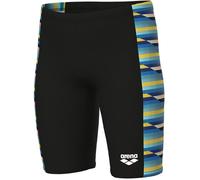 Arena - Boy's Racing Stripe Swim Jammer - Short de bain - 128 - black / black multi