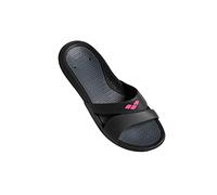 ARENA Sandales Pool Nina Dark Grey/Black, Sandales pour Femme - Noir - Noir, Gris foncé, 38 EU EU