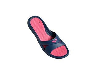 ARENA Sandales Pool Nina Magenta/Navy, Tongs pour femme, Bleu marine/magenta, 37 EU