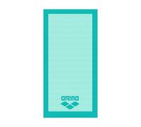 ARENA Serviette de plage en coton velours Bicolor