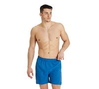 arena Short de Bain Fundamentals Logo Homme, Maillot de Bain Plage en Tissu Doux à Séchage Rapide, avec Slip Intégré en Maille Filet