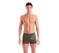 arena Men's Kikko Graphic Swim Short, Dark Sage-White, 75 Homme