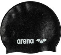 Arena Casquette de natation 006359 en silicone, Noir Taille unique