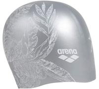 Arena Bonnet de natation Cecilia pour femmes, argenté, taille unique