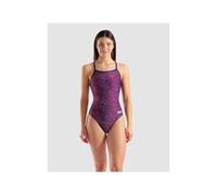 Arena - Snakeskin Swimsuit Lightdr - Maillot de bain 1 pièce femme Navy Team / Red White Blue - 34