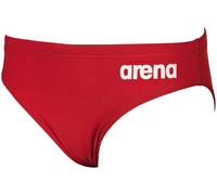 Arena solid brief junior red 22