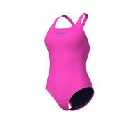 arena Solid Swim Pro Team Maillot de Bain une Pièce Femme, Séchage Rapide, Maillot de Bain Sportif en Tissu MaxLife Eco avec Résistance Maximale au Chlore et Protection UV UPF 50+
