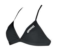 Arena Solid Tie Back Top Femme Noir - Nos maillots de bain 2 pièces femmes 42