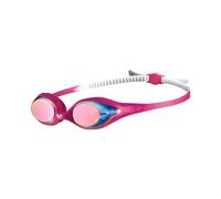 arena Spider Junior Lunettes de Natation Miroir pour Enfants, Lunettes de Natation avec Verres Miroir Anti-Buée, Protection UV, Pont Nasal Auto-Ajustable, Joints en Silicone Hypoallergéniques