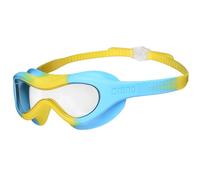 Lunettes Arena Spider Mask bleu jaune avec verre transparent enfant