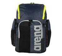 arena Spiky III 45 Pool Backpack, Sac à Dos pour la Natation, le Gymnase, le Sport et les Loisirs, Sac de Voyage en Tissu Hydrofuge avec Épaules Rembourrées, Incluant Sacs Etanches, 45 Litres