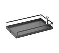 ARENA Style Tablette anthracite 250 x 462 x 106 mm pour 300 mm Largeur Armoire Panier Suspendu pour Armoire Coulissante